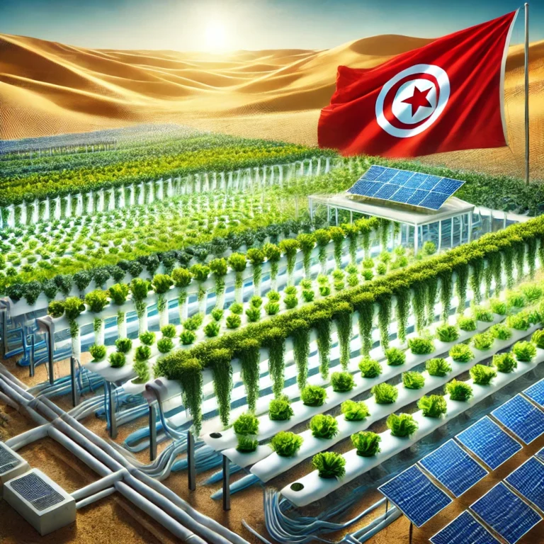 من الجفاف إلى الوفرة: استغلال الزراعات المائيّة لتحقيق الزراعة المستدامة في المنطقة العربيّة (دراسة حالة: الوضع في تونس)